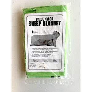 Weaver Leather Nylon Solid Butt Sheep Blanket Green Small 80-120 pounds